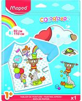 Prijuostė MAPED ColorPeps, 82-110 cm, su rankovėmis