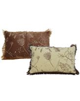 Dekoratyvinė pagalvė DECORIS, 2 - jų spalvų, 30 x 40 cm, imp. 100 % medvi., užpild. 100 % poliest.
