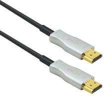 optical fiber High Speed with Ether. 4K@60Hz cable 25m, M/M, gold plated connectors
