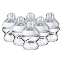TOMMEE TIPPEE 150 ml EASY-VENT buteliukai, 6 vnt.