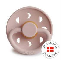 FRIGG 0-6 mėn. lateksinis čiulptukas MOON, Blush