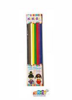 KOKORU spalvoto gofruoto kartono juostos 13x500 mm, 56 vnt.
