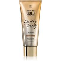 Dripping Gold Glowing Steady savaiminio įdegio kremas palaipsniui atsiskleidžiančiam įdegiui Light - Medium 200 ml