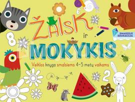 Veiklos knyga „Žaisk ir mokykis“ 4–5 metų vaikams - Agnese Baruzzi