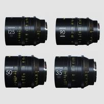 DZOFilm Vespid 4-lens Kit PL (35,50,125 T2.1 + Macro 90mm T2.8)