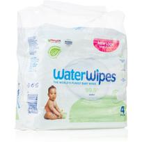 WaterWipes Baby Wipes Soapberry 4 Pack švelnios drėgnosios servetėlės kūdikiams 4x60 vnt.