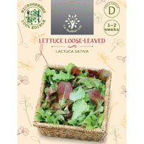Sėklos daigams Sėjamosios salotos Red salad bowl 5g (LETUCCE LOOSE-LEAVED)