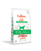 CALIBRA Dog Life Adult Medium Breed Lamb sausas maistas suaugusiems vidutinių veislių šunims su ėriena, 12kg