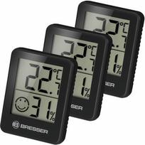 Bresser Temeo Hygro Indicator 3-unit Set, black