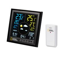 Meteorologinė stotis, spalvotas LCD ekranas, NATIONAL GEOGRAPHIC