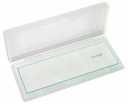 BRESSER Blank Slide with 1/100 mm scale