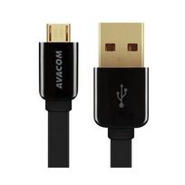 AVACOM DATOVY A NABIJECI MIC-120K MICRO USB - USB 2.0, 120CM, BLACK