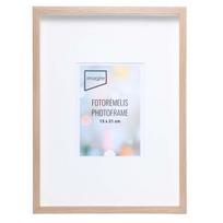 Rėmelis 21x30 AMRI med | su įgilintu pasportu nuotr. 13x18 | Šviesiai Rudas | 14mm