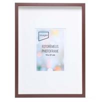 Rėmelis AMRI 30x40 med | su įgilintu pasportu nuotr. 15x20 | Rudas | 14mm