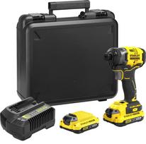 Smūginis suktuvas Stanley SFMCF820D2K-QW; 18 V; 2x2,0 Ah akum.