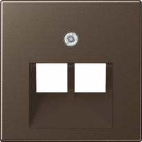 Centre plate 2xIAE/UAE, A500 mocha A569-2BFPLUAMO | 4011377098541
