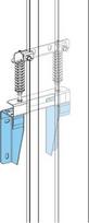Wall bracket, Canalis KTA 800A-1600A, KTC 1000A-2000A, on edge, rear wall mounting system KTB0164ZA52 | 3606489485313