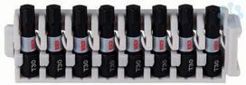 Screwdriver bit T30, 25mm 8pcs., Impact 2608522382 | 3165140912174