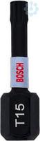 Screwdriver bit T15, 25mm 2pcs., Impact 2608522473 | 6949509233349