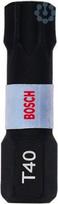 Screwdriver bit T40, 25mm 2pcs., Impact 2608522478 | 6949509233295