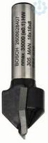 V-tipo griovelių freza HM 90o, l=16 mm,kotas 8mm 2608628407 | 3165140358682