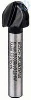 Fasoninės frezos 6 mm, R1 6,3 mm, D 12,7 mm 2608628450 | 3165140374231