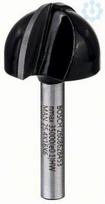 Fasoninės frezos 6 mm R1 12,7 mm, D 25,4 mm 2608628453 | 3165140374262
