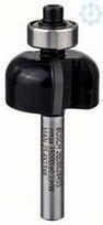 Fasoninės frezos 6 mm R1 4 mm, D 25,4mm,L12,6mm 2608628455 | 3165140374286