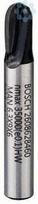 Fasoninės frezos 6 mm R1 3.2 mm, D 6.35 mm 2608628460 | 3165140374330