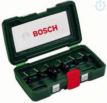 6 frezų komplektas 8 mm kotu 2607019463 | 3165140415811
