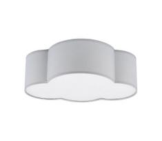 Vaikiškas lubinis šviestuvas CLOUD MINI 2xE27/15W/230V pilkas