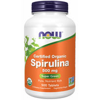 Now Foods Spirulina Organic 500 mg 500 tab