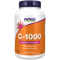 Now Foods Vitamin C-1000 with Rose Hips & Bioflavonoids 250 tab