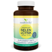 Medverita Selenium 200 mcg + Zinc 15 mg 120 caps