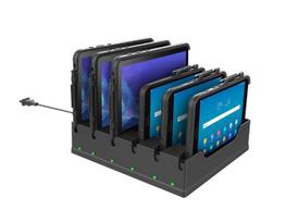 UNPKD RAM SAMSUNG TAB ACTIVE2, TAB ACTIVE3, & TAB ACTIVE PRO W/ OTTER BOX UNIVERSE POWERED 6 GANG DO