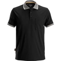 Polo marškinėliai AllroundWork 37.5 Tech SNICKERS WORKWEAR 2724, juodi