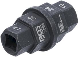 Speciali galvutė | 10 mm (3/8") | 17 - 19 - 22 - 24 mm (5058)
