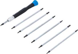 Atsuktuvų rinkinys | T-Star (Torx) / PH / SL  | 8 vnt. (797)