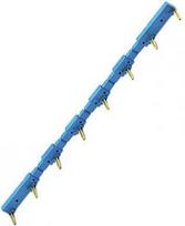 Bus for 8-pole 40 series bases 9505, Relay accessory, 10-250V 09518F