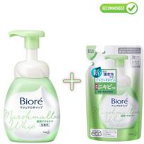 Biore Marshmallow veido putos spuoguotai odai 150ml + užpildas 130ml