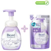 Biore Marshmallow valomosios putos 150ml + užpildas 130ml