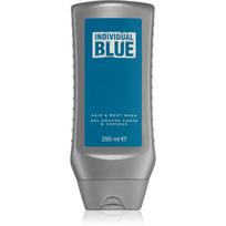 Avon Individual Blue kvapioji dušo želė „Du viename“ vyrams 250 ml