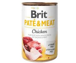 BRIT Paté  and  Meat su vištiena - šlapias šunų maistas - 400g