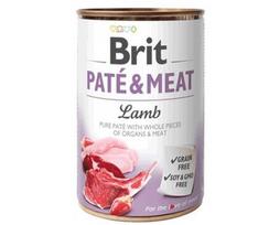 BRIT Paté  and  Meat su ėriena - šlapias šunų maistas - 400g