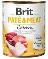 BRIT Paté  and  Meat su vištiena - šlapias šunų maistas - 800g