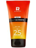 BYROKKO Apsauginis kūno kremas nuo saulės su SPF25 (tropinio aromato), 150 ml