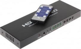 AV signalo perdavimo sistema HDMI-SW-4/2-MATRIX SWITCH