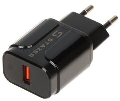 TINKLINIS ĮKROVIKLIS USB 5V/3A/USB-QUICK3.0/B STAZER