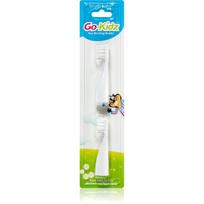 Brush Baby Go-Kidz dantų šepetėlio pakaitinės galvutės vaikams nuo 3 m. amžiaus 2 vnt.