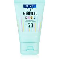 Olival Sun Mineral Kids apsaugos nuo saulės kremas vaikams veidui ir kūnui SPF 50 50 ml